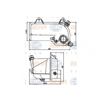 Radyatör Su Deposu X5:E53 [M62]
